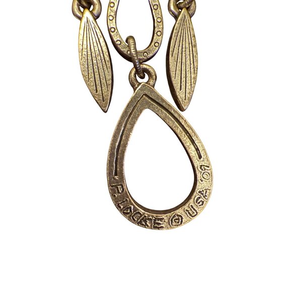 Rare Patricia Locke Geometric Crystal  Handmade Silver Toned USA Earrings - Picture 5 of 5